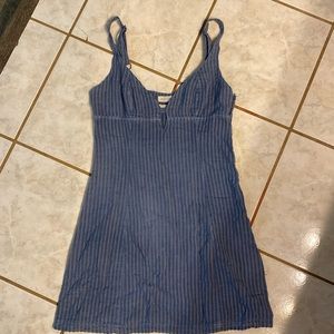 Urban Outfitters mini dress. Two shades of blue. Md
